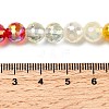 Electroplate Glass Beads Strands EGLA-D300-06-8mm-09-5