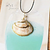 Natural Conch and Shell Pendant Necklaces YJ0466-9-1