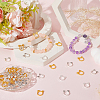 90Pcs 3 Colors Alloy Bead Frame FIND-SC0015-74-3