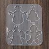 Christmas Collection Pendant Silicone Molds SIL-B074-04A-2