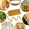 Sparkle Braided Polyester Lace Trim OCOR-WH0079-24A-6