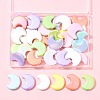40Pcs UV Plating Opaque Acrylic Beads OACR-FS0002-29-7
