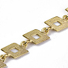 Two Loops Alloy Wrap Bracelets BJEW-T012-003-5