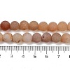 Natural Druzy Agate Beads Strands G-NH0024-A06-8mm-5