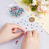200Pcs 10 Colors Dyed Synthetic Gemstone G-NB0006-14-3