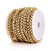 Brass Ring Link Chains CHC-T018-35G-2