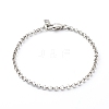 Tarnish Resistant 304 Stainless Steel Rolo Chain Bracelets BJEW-JB06447-01-1