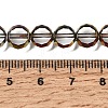 Electroplated Transparent Glass Beads Strands GL-CBA98F0-06A-02-4