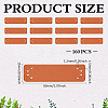 PU Leather Labels DIY-WH0780-32-2