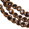 Vintage Style Glazed Porcelain Beads PORC-B002-12-04-4
