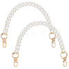 2Pcs Resin Curb Chain Bag Extension Chains FIND-BBC0002-50B-1
