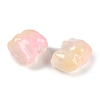Spray Painted Glass Beads GLAA-Z007-04K-2