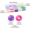 15 Colors Plastic Beads MACR-FS0001-79-4