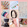 390Pcs 3 Colors Transparent Colours Glass Seed Beads GLAA-TA0003-76C-8