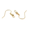 Brass Earring Hooks X-KK-C024-18KCG-3
