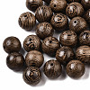 Natural Wenge Wood Beads WOOD-ZX031-03B-1