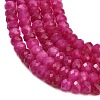 Faceted Dyed Natural White Jade Beads Strands GG-CBAE966-01A-O-3