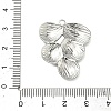 304 Stainless Steel Pendants STAS-C168-02B-P-3