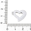 304 Stainless Steel Pendant Rhinestone Settings SA-CBA038A-01D-P-3