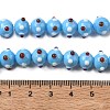 Handmade Bumpy Lampwork Beads Strands LA-CBA05D6-01-4