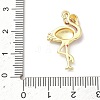Brass Micro Pave Cubic Zirconia Pendants KK-H255-14B-G01-3