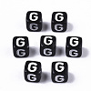 Opaque Acrylic Beads LS-SACR-N002-01G-2