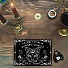 Pendulum Dowsing Divination Board Set DJEW-WH0324-020-6