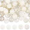80Pcs Natural White Moonstone Beads G-SP0001-33-1
