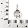 925 Sterling Silver Pendant Cabochon Settings STER-B005-20P-3