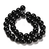 Natural Black Agate Beads Strands G-NH0020-B01-02-3