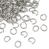 Non-Tarnish 304 Stainless Steel Open Jump Rings X-STAS-E066-08-10mm-2