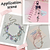 120Pcs 2 Colors Tibetan Style Alloy Bead Frames TIBE-SP0001-15-6