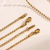 Stainless Steel Ball Chains Necklaces for Women PW-WGA9FF2-01-5