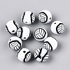 Handmade Polymer Clay Beads CLAY-N014-02A-08-1
