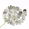 Natural Quartz Crystal Beads Strands G-S250-62-2