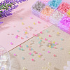 150G 10 Colors Drawbench Style Glass Seed Beads SEED-TA0001-68-5