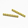 9-Hole Rectangle Zinc Alloy Spacer Bars PALLOY-E377-05-2