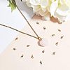PVD Vacuum Plating 304 Stainless Steel Cup Pearl Peg Bails Pin Pendants STAS-UN0007-84G-3