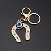 Alloy Rhinestone Keychains PW-WG38863-01-3