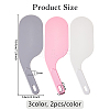 6Pcs 3 Colors PP Plastic Mattress Raiser AJEW-DC0002-08-2