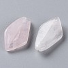 Natural Rose Quartz Pendants G-F697-B03-3