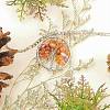 12Pcs 12 Colors Gemstone Pendants G-PH0001-33-WH-4