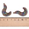 Tibetan Style Alloy Pendants AL-CBA606A-04-3