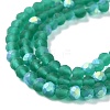 Imitation Jade Glass Beads Strands EGLA-YW0003-19B-15-4