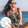 Alloy Crossbody Bags & Alligator Hair Clips & Bib Necklaces & Earrings & Charm Bracelets Sets SJEW-UN0001-13-5