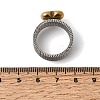 304 Stainless Steel Finger Rings for Women RJEW-K258-11GP-5