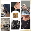 304 Stainless Steel Paperclip Chains CHS-WH0020-005G-5
