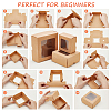 Folding Kraft Paper Cardboard Jewelry Gift Boxes LS-CON-WH0092-25C-3