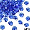 60Pcs Electroplate Glass Links Connectors EGLA-YW0005-60A-1