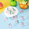 Transparent Acrylic Pendants OACR-FS0001-33B-6